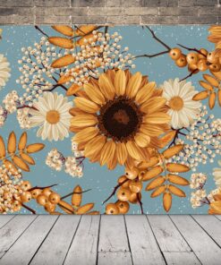 Obrázek žlutých slunečnic