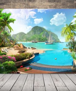 Obraz tropické pláže 2