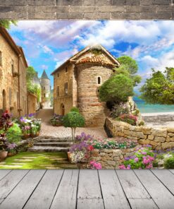 Obraz staré uličky