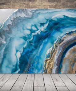 Obrázek modré geody