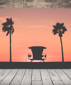 Obraz Západ Slunce Na Pláži