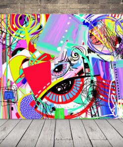 Vektorový Obrázek Barevného Oka