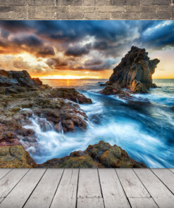 Obrázek teplého západu