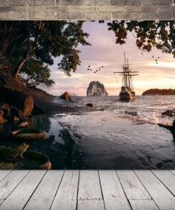 Obraz Odplouvající Lodi