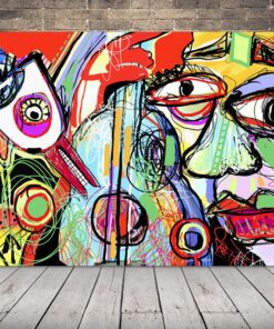 Obraz muže s kytarou