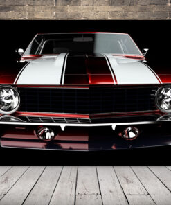 Obrázek červeného Auta