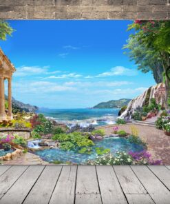 Obrázek starověké zahrady