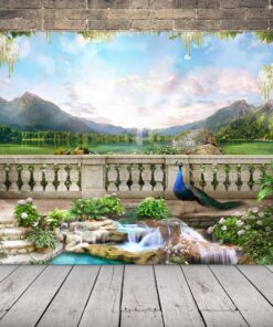 Obrázek římské zahrady