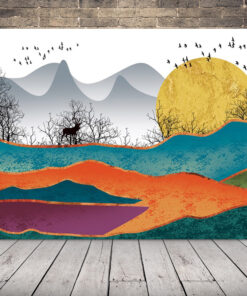 Obraz moderní panoráma města