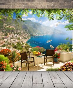 Obrázek verandy u moře