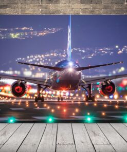 Obrázek přistávacího letadla