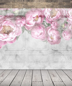 Obrázek girlandy pivoňky