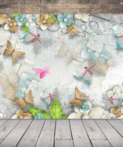 Obraz Abstraktních Motýlů