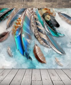 Obrázek ptačího peří