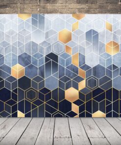 Obraz Abstraktních šestiúhelníků