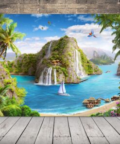 Obraz tropického ostrova 2