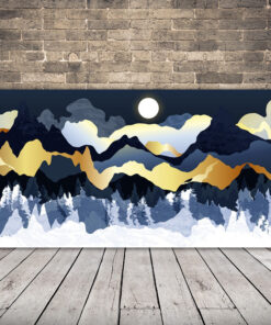 Horský noční obraz