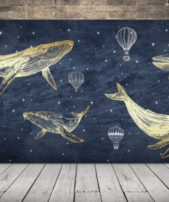 Obrázek ryb a balónků