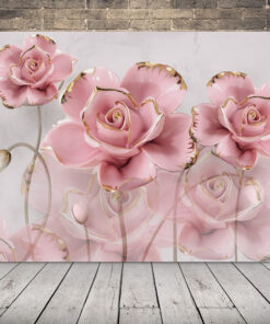 Obrázek Růžové Růže 2