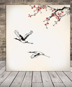 Obrázek japonské krajiny