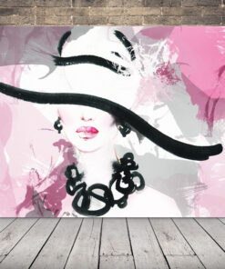 Obraz ženy v klobouku