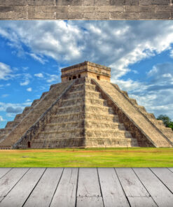 Obrázek mayského chrámu