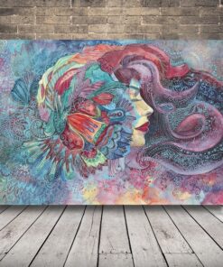 Obrázek Ilustrované ženské Hlavy