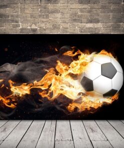 Obrázek hořící koule