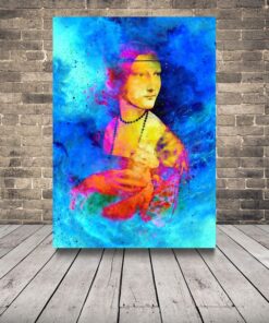 Obrázek dámy s hranostajem