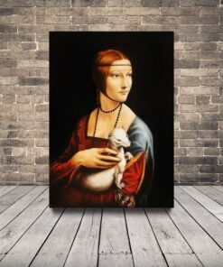 Obrázek dámy s hranostajem 2