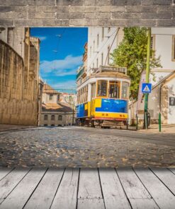 Obrázek tramvaje v Lisabonu 2