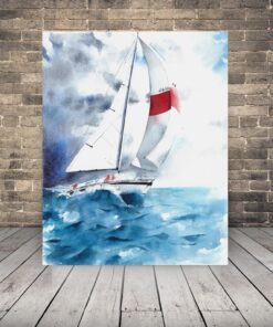 Obrázek rychlosti plachty