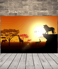 Obraz Západu na Savannah