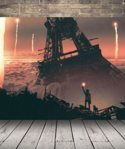 Obrázek scenérie Paříže