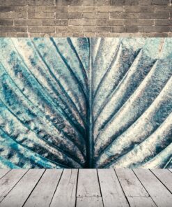 Kovový listový obrázek