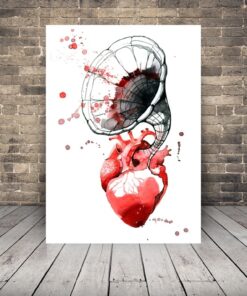 Obrázek hudební srdce