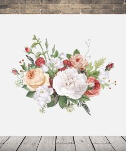 Obraz svatební kytice