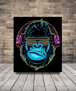 Obrázek legrační gorily