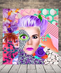 Obraz Fialového Oka