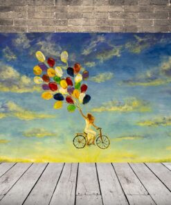 Obrázek Balónků Na Kole