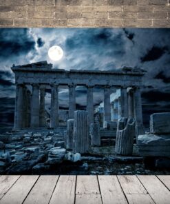 Obrázek Akropole v noci