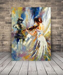 Obraz ženy s houslemi