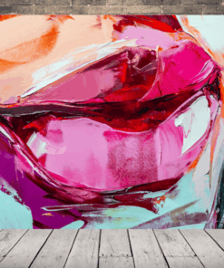 Obraz ženských úst