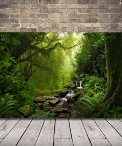 Obraz deštných pralesů Asie