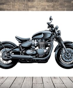 Obraz Lesklé Motocyklu