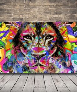 Digitální obrázek lva 2