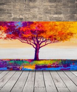 Obraz Barevného Stromu