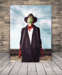 Obraz ženy s jablkem