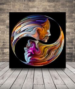 Obraz Taoismu Dvě ženy