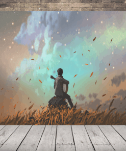 Obrázek Hudebník a vítr